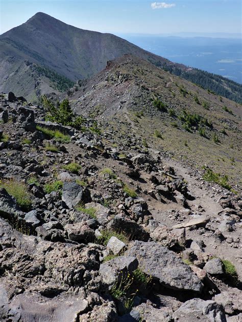 Path below the summit: Humphreys Peak Trail, San Francisco Peaks, Arizona