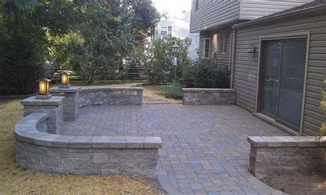 Paver Patio | Lighting, Built ins and House