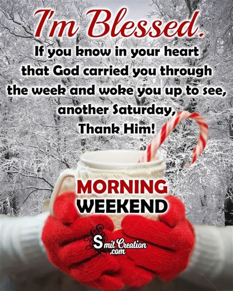 Morning Weekend Blessing - SmitCreation.com