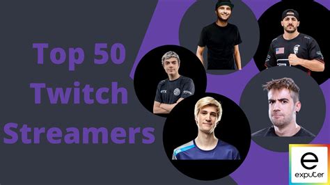 Top 50 Best Twitch Streamers [Tier List] – En Games