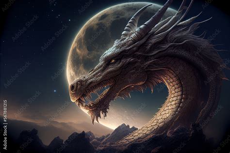 Majestic fantasy dragon background/desktop/wallpaper, magic fairy tale art, digital art ...