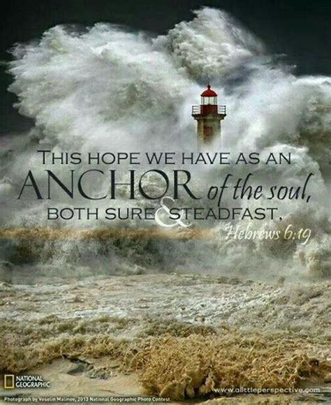 Hebrews 6:19 | Anchor quotes | Hebrews 6, Bible, Word of god