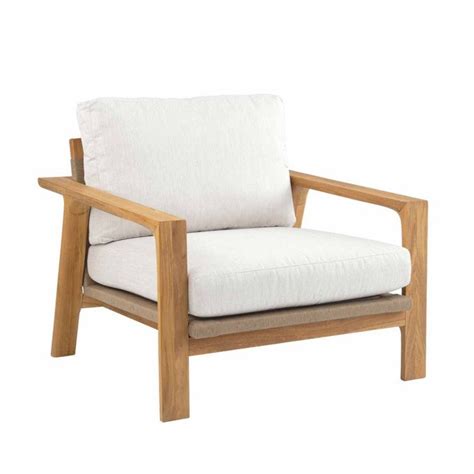 Kingsley Bate Hana Teak Deep Seating Lounge Chair