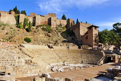 L'alcazaba de Malaga - Andalousie - Espagne