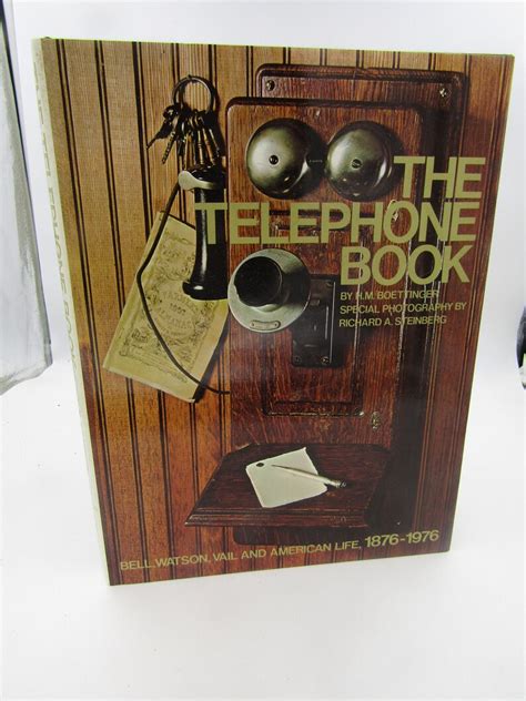 Vintage Book Called THE TELEPHONE BOOK History of the - Etsy