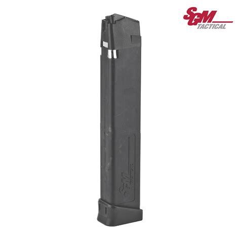 SGM Tactical 10mm 30 Round Magazine for Glock 20, 29 Pistols | The Mag ...