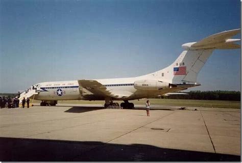 RAF VC10 made up as USAF for a movie Ww2 Aircraft, Military Aircraft, Vickers Vc10, Rolls Royce ...