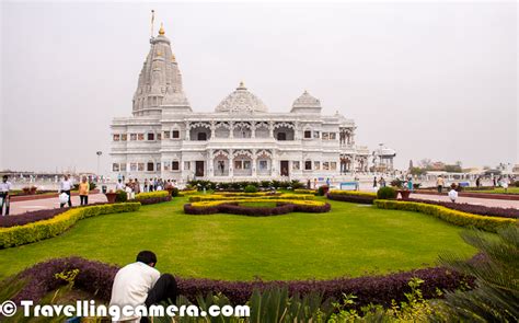 Glittering Interiors of Prem Mandir at Vrindavan, Uttar Pradesh, India