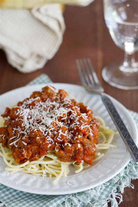 The Best Spaghetti Sauce {Tried Tested and True} - Taste and Tell