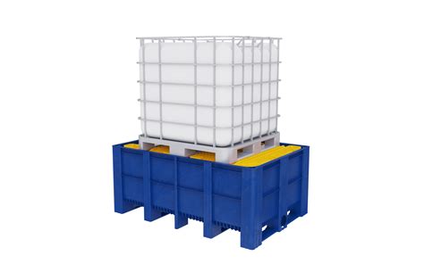 Spill Containment - IBC Plastic Rail 1100L | Dolav Plastic Products