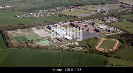 aerial view of the Army Foundation College, Harrogate, North Yorkshire ...