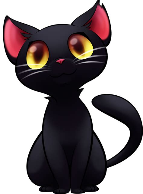 Commission: Black Cat by JKSketchy on deviantART | Cartoon cat drawing ...