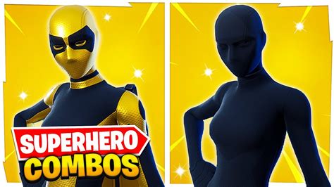 TOP 10 TRYHARD SUPERHERO SKIN COMBOS IN FORTNITE (Pros ONLY Use These Combos) - YouTube