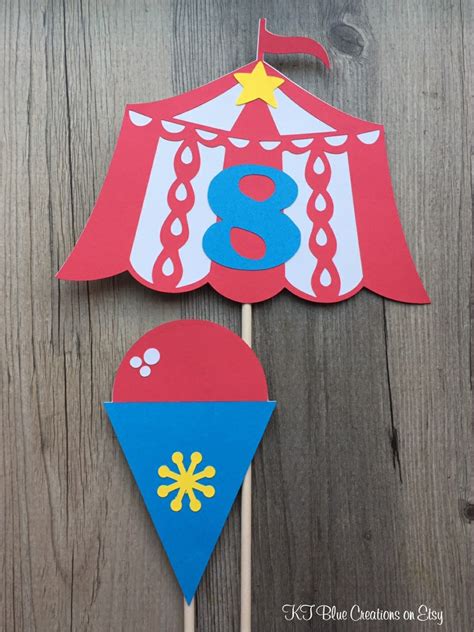 Circus Photo Props Circus Birthday Carnival Birthday Big - Etsy