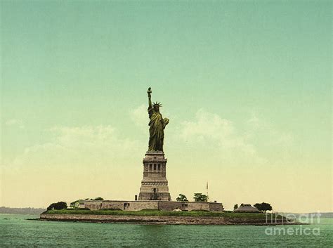 Statue of Liberty, New York Harbor Photograph by Unknown