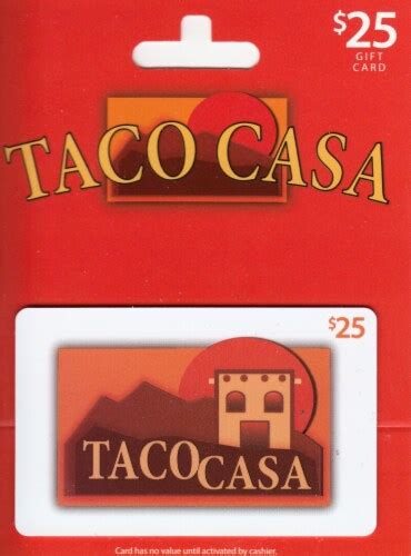 Taco Casa $25 Gift Card, 1 ct - Kroger