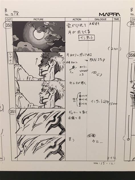 Anime Storyboard Examples