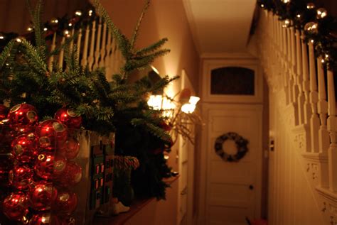 christmas hallway | Christmas hallway, Holiday decor, Christmas