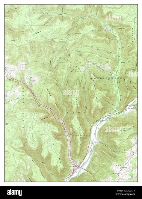 Trout Run, Pennsylvania, map 1965, 1:24000, United States of America by Timeless Maps, data U.S ...