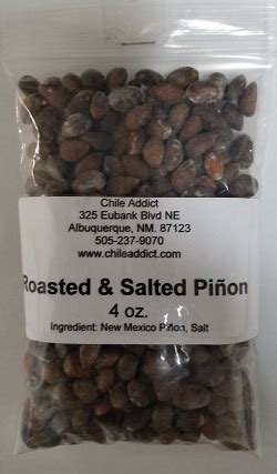 Piñon Nuts Roasted & Salted (in shell) - The Chile Addict