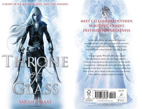 Throne of Glass UK Cover - book blurbs have a certain format (as do film trailer scripts, which ...