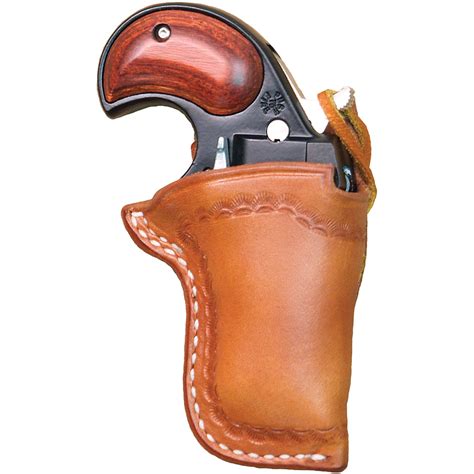 Cimarron Cross Draw Holster, Fits 22 Caliber Derringer 2.75", Right Hand, Tan Finish - Walmart.com