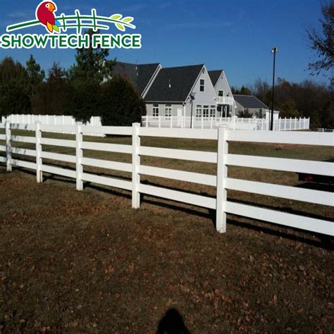 Easy Install PVC Horse Fence Vinyl Horse Fence Fence - China PVC Sheep Fence and Animal Fencing