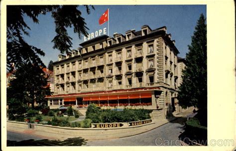 Grand Hotel Europe Lucerne, Switzerland