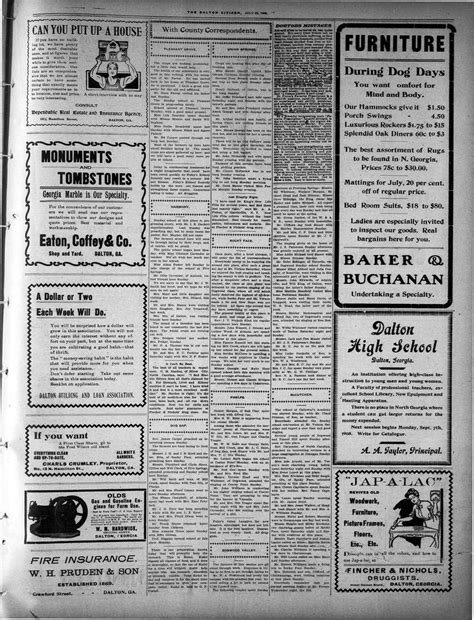 North Georgia Citizen | North georgia, Historical newspaper, Georgia