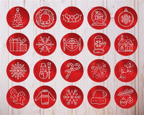 Xmas Insta Story Cover Icons Christmas Instagram Highlights | Etsy | Instagram christmas ...