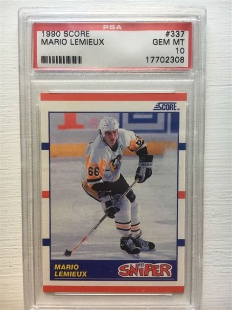 Auction Prices Realized Hockey Cards 1990 Score Mario Lemieux