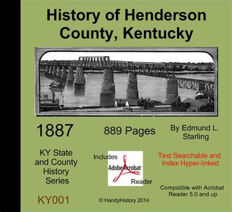 History of Henderson County Kentucky 1887 KY by HandyHistory