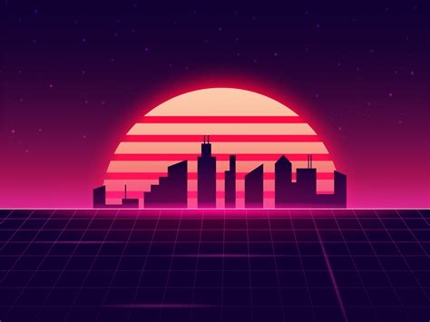 80s BACKGROUND. Adobe Illustrator Tutorial. by Elena Baryshkina on Dribbble