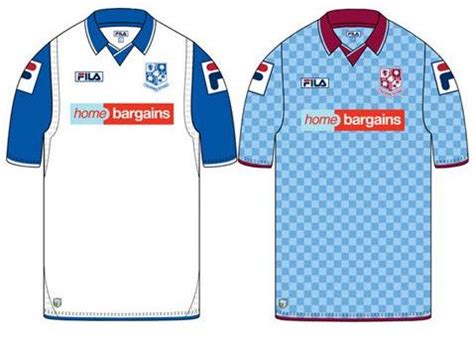 New Tranmere Rovers Kits 2013-2014- FILA Home Bargains Tranmere Shirts ...