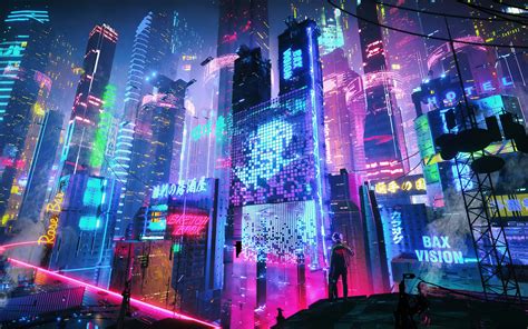 1440x900 Colorful Neon City 4k Wallpaper,1440x900 Resolution HD 4k ...