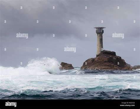 Longships Lighthouse, Land's End, Cornwall, England, UK Stock Photo - Alamy