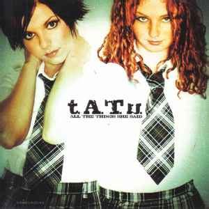 t.A.T.u. - All The Things She Said | Releases | Discogs