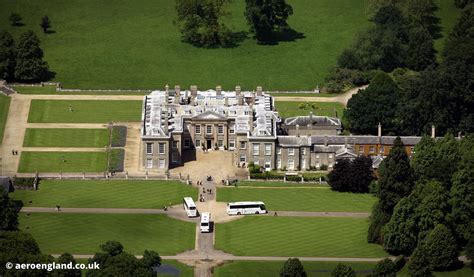 aeroengland | aerial photograph of Althorp House Northamptonshire ...