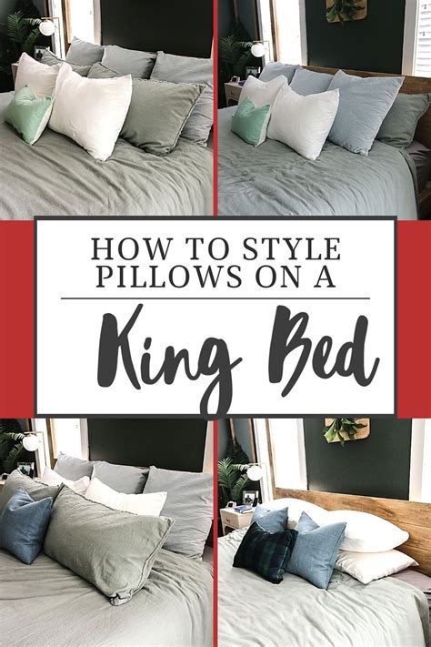 Simple King Bed Pillow Arrangement Ideas | 6b.u5ch.com