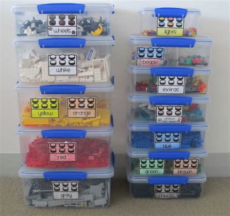 Lego Bins | Lego organization, Lego storage, Lego bins