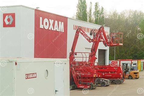 Loxam Rental Sign on a Panel. Loxam is a French Company of Rental Equipment in Europe Editorial ...