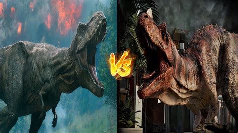 T-Rex vs Ceratosaurus Fight I Jurassic World Evolution - YouTube