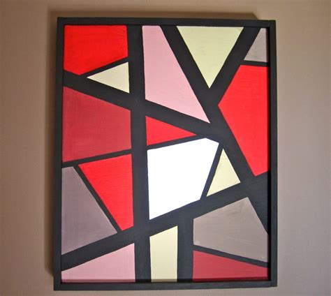 geometric art is my favorite | Geometric art, Simple wall art, Art