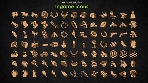 Stylised Icons Pack in 2D Assets - UE Marketplace