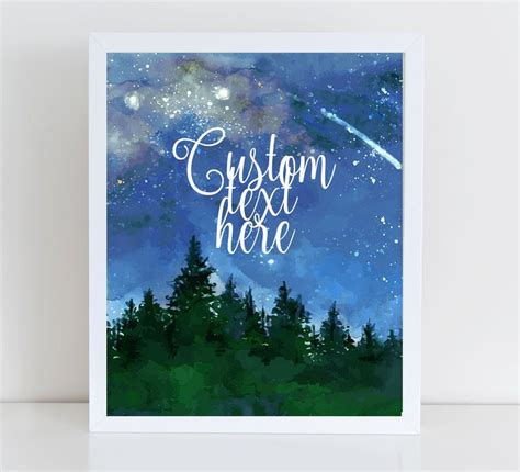 Custom Quote Printcustomized Wall Artpersonalized - Etsy