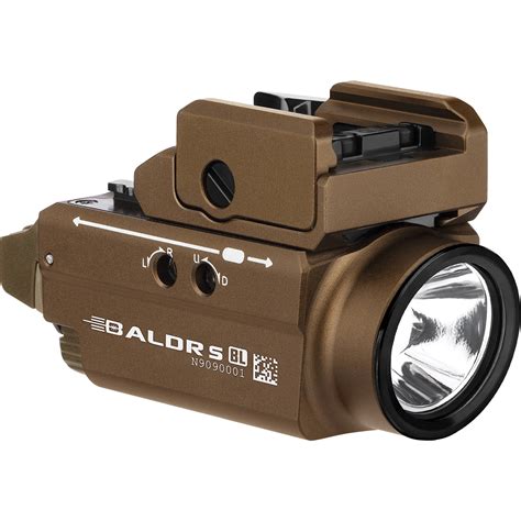 Olight Baldr S BL Rechargeable Weaponlight BALDR S BL DESERT TAN