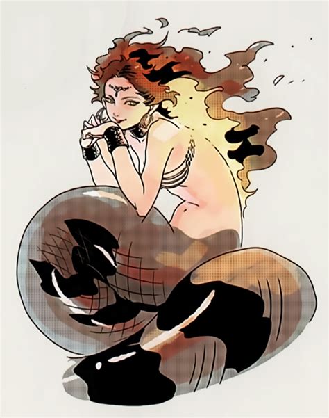 "Half-snake, half-human". Illustration by Kui Ryōko (九井諒子). | Anime ...