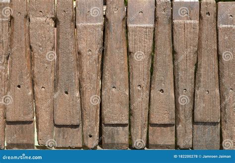 Old Wooden Fence Wall Background Stock Photo - Image of garden, panel: 182200278