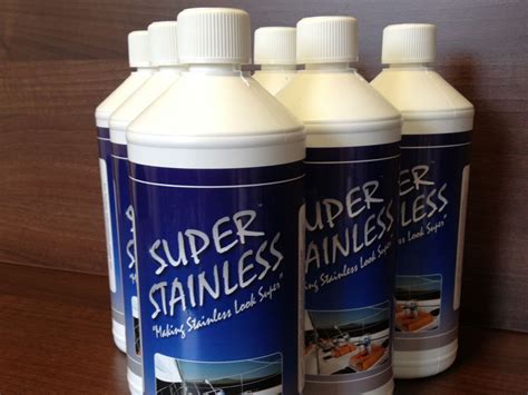 Super Stainless, the new stainless steel rust remover and cleaner