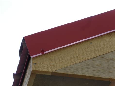 How to finish facia on a metal roof - Small Cabin Forum